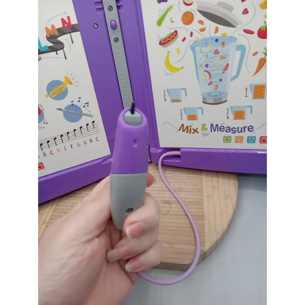 Leap Frog Leap start Interactive Learning‎ System purple Some Wear